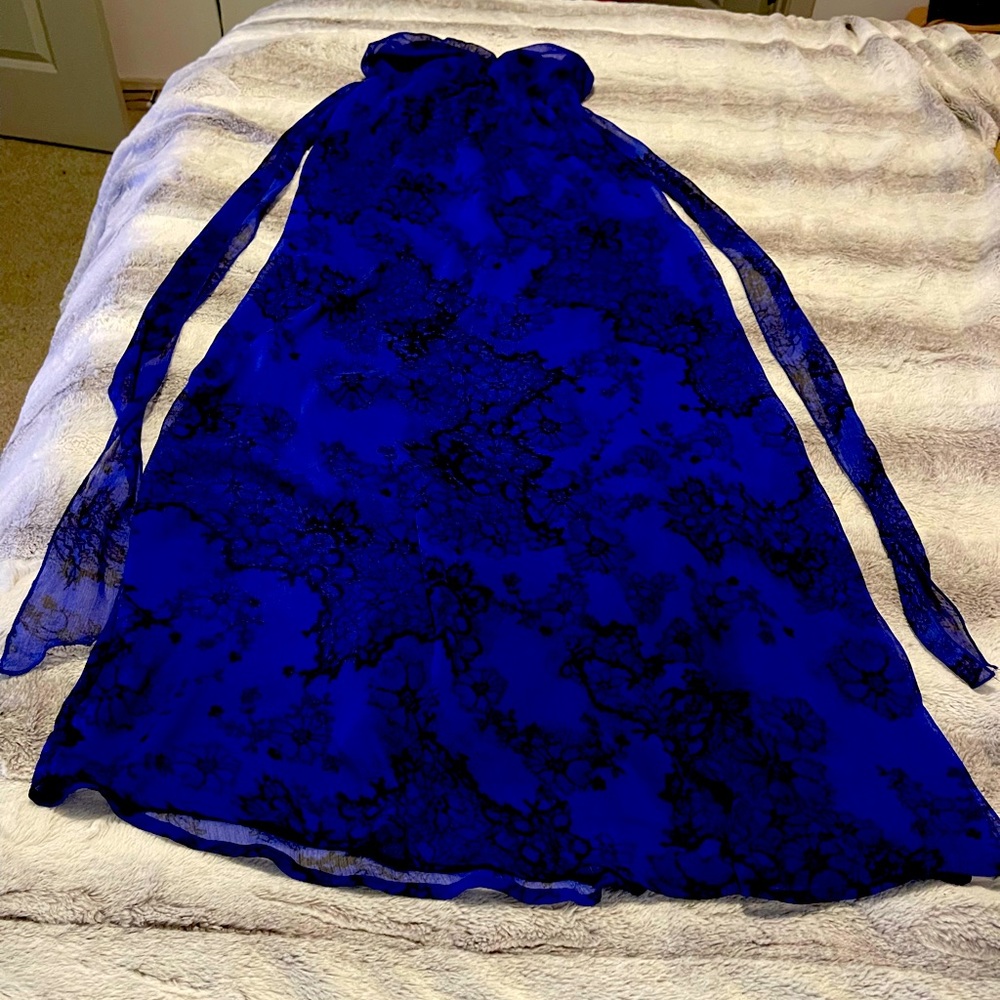 Long lightweight halter sundress